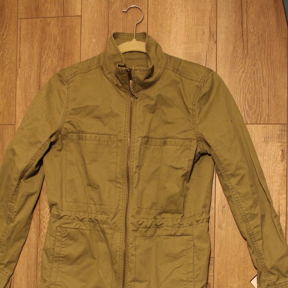 J.Crew Cotton Pocket Utility Jacket Size XS